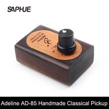 Adline ukulele captador clássico artesanal ad-85, captador folk/flamengo, ukulele/kalimba/madolin captador com controle de volume 2024 - compre barato