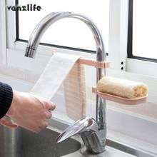 vanzlife faucet drain rack for the kitchen sink storage rack sponge holder for lips rags bathroom organizer 2024 - buy cheap