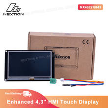 Nextion enhanded NX4827K043 - Generic 4,3 дюйма 480*272 встроенный RTC/Большая емкость вспышки/более быстрые часы с микроконтроллером HMI Touch Display 2024 - купить недорого
