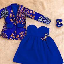 Las mujeres ropa de Verano 2017 Dashiki africano de manga larga trajes de falda de dos piezas de ropa 6xl tradicional africano africano ninguno WYT28 2024 - compra barato
