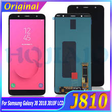 Pantalla LCD Super AMOLED para móvil, digitalizador de pantalla táctil para Samsung Galaxy J8 2018, J810, J810F, J810Y, Original 2024 - compra barato