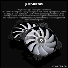 Barrow BF04-PR,  LRC 2.0 5V, 6pin Interface, Light speed integrates radiator fans,need to work controller  barrow waterway 2024 - buy cheap