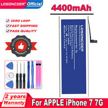 LOSONCOER 4400mAh Battery for iPhone 7 7G Battery 2024 - buy cheap