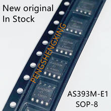 10PCS/LOT  AM393 AS393M AS393M-E1 AS393MTR-E1 SOP-8    New original spot hot sale 2024 - buy cheap