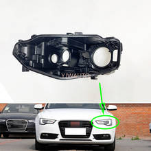 Headlight Base For Audi A5 2012~2016 Headlamp House Car Rear Base Front Auto Headlight Back House 2024 - buy cheap