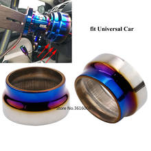 Universal Car Burnt Titanium Racing Steering Wheel Quick Release Hub Adapter Cap Boss Kit Cover 2024 - buy cheap