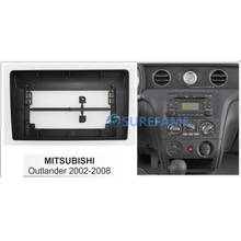 10.1 inch Car Fascia Radio Panel for MITSUBISHI Airtrek, Outlander 2002-2008 Dash Kit Install Facia Console Bezel Plate Adapter 2024 - buy cheap