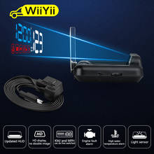 WIIYII Original C500 OBD2 Hud Head-Up Display With Mirror Projection Digital Car Speed Projector On-Board Computer Fuel Mileage 2024 - buy cheap