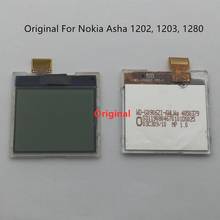 Оригинальный 100 шт./лот для Nokia Asha 1202, 1203, 1280 ЖК-экран дисплей для Nokia Asha 1202 1203, 1280 экран Запасная часть 2024 - купить недорого
