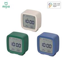 Original XIAO MI Bluetooth Alarm Clock smart Control Temperature Humidity Display LCD Screen Adjustable Night Light Smart Clock 2024 - buy cheap