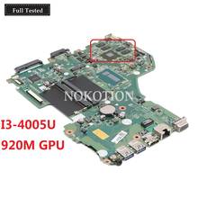 NOKOTION-placa base para ordenador portátil Acer Aspire E5-573G, nbm1100d, NBMVM1100D6, Geforce, 920M, DA0ZRTMB6D0, SR27G, i3-5005U, DDR3L 2024 - compra barato