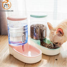 Mamadeira e dispensador de água para cães, dispositivo automático para alimentar gatos, l, tigela de plástico para alimentação e beber 2024 - compre barato