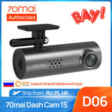 70mai Smart Dash Cam 1S английское Голосовое управление 1080P Превосходное ночное видение 70 MAI 1S Автомобильный видеорегистратор Wifi Автомобильный видеорегистратор Видео Dashboad 2024 - купить недорого