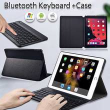 For Apple IPad Air/Air 2/Air 3 10.5/Air 4 10.9 Flip Funda PU Leather Stand Cover Anti-scratch Tablet Case + Bluetooth Keyboard 2024 - buy cheap