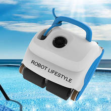 Limpador de piscina robótica com cabo de 30m, equipamento de limpeza de piscina, com carrinho ce rohs 2024 - compre barato