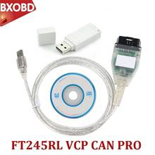 VCP Scanner VAG CAN PRO 5.5.1 with Dongle FTDI FT245RL VAG Can Pro 2018 for Can Bus UDS K Line USB for VW AUDI VCP PRO 2024 - buy cheap