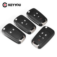 KEYYOU Replacement Durable 5 Buttons Car Key shell For chevrolet Cruze 2010 2009 2014 Aveo Epica Impala Camaro HU100 uncut 2024 - buy cheap