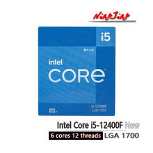 Intel Core i5-12400F i5 12400F 2.5 GHz 6-Core 12-Thread CPU Processor 10NM L3=18M 65W LGA 1700 new and come with the cooler 2024 - buy cheap