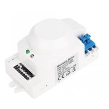 Sistema HF de 5,8 GHz, Interruptor de Sensor LED para microondas, Sensor de movimiento de Radar de 360 grados, interruptor de luz, Detector de movimiento corporal, SK-600 de 220-240V 2024 - compra barato