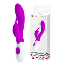Pretty Love 30 Speed G Spot Dildo Rabbit Vibrator for Women Dual Vibration Female Vagina Clitoris Massager Sex Toys For Women 2024 - buy cheap
