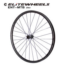 Elite wheels 29er rodas de carbono mtb, ultraleve, disco de mtb, 28x24mm, sem câmara de ar, m11, conjunto de eixo de rodas reto com 1423 raios 2024 - compre barato