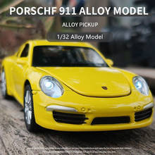1:32 Porsches 911 Coupe Alloy Sports Car Model Diecast & Toy Vehicles Metal Car Model Collection Simulation Childrens Toys Gift 2024 - buy cheap