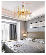 Nordic Crystal Chandelier Lamp LED Gold  Living Dining Room Bedroom Modern Pendant Home Ceiling Hanging Lamp Lighting Restaurant 2024 - buy cheap