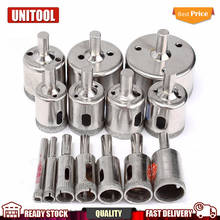 15Pcs/Set 6mm-50mm Diamond Coated Hole Saw Tile Drill Bits For Glass Ceramic Porcelain Marble Drilling Bit 2024 - buy cheap