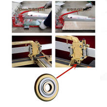 Recambio de rueda de rodamiento giratorio de aleación dura para accesorios de máquina de corte, cabezal de cúter de ladrillo de azulejo Manual de 22mm 2024 - compra barato