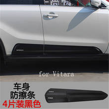 for 2015-2018 Suzuki Vitara European version of the ABS body anti-rubbing the door of the door line lights light eyebrow trim 2024 - buy cheap