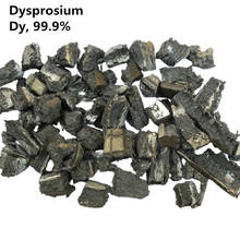 Bloque de Dysprosium 3N Dy, muestra de tierras raras, elemento de Metal, pureza 99,9%, experimento, de sueño 2024 - compra barato