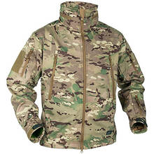 Jaqueta masculina inverno softshell casaco tático de lã estilo militar dos eua casaco com capuz à prova d' água parca-vento 2024 - compre barato