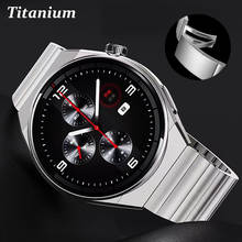 22mm Titanium Alloy Luxury Band For Huawei Watch GT 3 Pro 46mm 2 2e For Samsung Galaxy Watch 4 Gear S3 3 45 46MM Strap for Seiko