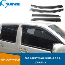 Side Window Visor For Great Wall Wingle 3 5 6 Pickup 2009 2010 2011 2012 2013 2014 2015 2016 2017 2018 2019 2020 Sun Rain Guards 2024 - buy cheap