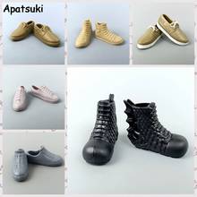 6pairs/lot Fashion Doll Shoes for Ken Boy Doll Sneakers Boots for Barbie's Boyfriend Prince Ken 1/6 Dolls Accessories Kid Toys 2024 - buy cheap