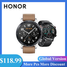 Смарт-часы Honor Magic Watch 2 с Bluetooth 5,1, пульсометром и функцией телефонных звонков 2024 - купить недорого