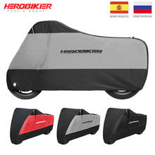 HEROBIKER-Nueva funda para moto, cubierta para moto para todas las estaciones impermeable, a prueba de polvo, protección uv para exteriores para moto, cobertor para lluvia para moto 2024 - compra barato