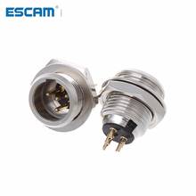 ESCAM 1 Pcs High Quality Mini XLR 3Pin 4Pin 5Pin Male Panel Chassis Socket Small Plug XLR Microphone MIC Audio Connector 2024 - buy cheap