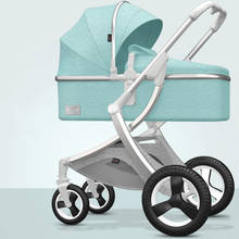 Adjustable Lightweight Luxury Baby Stroller 3 in 1 Portable High Landscape Reversible Stroller Hot Mom Pink Stroller Travel Pram 2024 - buy cheap