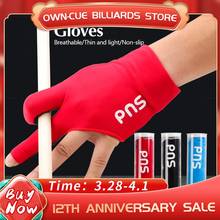 Перчатки PNS для бильярда, рукавицы с тремя пальцами для бильярда, дышащие высококачественные перчатки для левой и правой руки для бильярда, аксессуары для бильярда 2024 - купить недорого