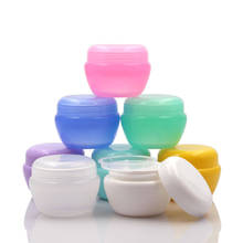 10pcs 5g/10g/20g/30g Empty Plastic Travel Cosmetic Jars Makeup Container Mushroom Bottles Vials Face Cream Sample Pots Gel Boxes 2024 - buy cheap