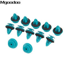 100Pcs Universal Blue Car Fender Interior Door Card and Trim Panel Clip Push Type Rivets Blue Auto Fastener Clips Car Styling 2024 - buy cheap