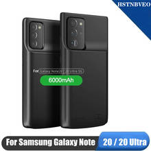 Capa para carregador de bateria portátil, capa para samsung galaxy note 20 ultra 5g, carregador portátil de bateria, note 20 5g 2024 - compre barato