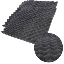 500*500*15mm High Density Acoustic Foam Sound Proof Cotton Noise Sponge Soundproof Foam For KTV Cinema Treatment 2024 - buy cheap