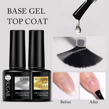 UR SUGAR 7.5ml Base Top Coat Gel Nail Polish UV Soak off Varnish Semi Permanent Nail Art Manicure Gel Varnish Matte Top Coat 2024 - buy cheap