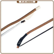 Accesorios musicales tradicionales chinos del pelo del caballo del arco de ErHu para el pelo del caballo negro de los jugadores de ErHu 2024 - compra barato