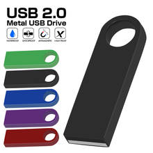 Colorful Portable USB Flash Drive 2.0 4GB 16GB 64GB 32GB Metal Pendrive U Disk Memory Stick Custom Logo bulk gifts Free Shipping 2024 - buy cheap