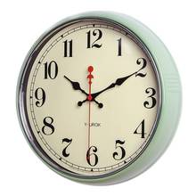 Reloj de pared grande americano Vintage, Relojes Retro desgastados para sala de estar, decoración de pared para el hogar, dormitorio, Bar, regalo SC624 2024 - compra barato