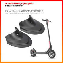 Para-lamas dianteiro e traseiro para xiaomi, 2 peças, scooter elétrica, para modelos m365, 1s, pro, pro2 2024 - compre barato