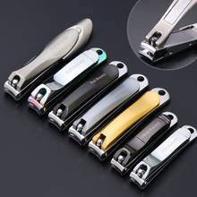 7 Types Stainless Steel Nail Clippers Professional Nail Cutter Toenail Fingernail Trimmer Dead Skin Cuticle Manicure Tool LY1557 2024 - buy cheap